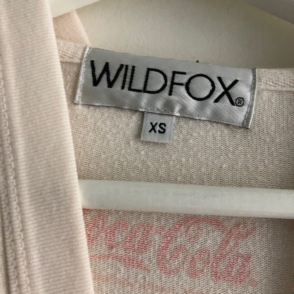 Wildfox COKE JOIE MALIBU PULLOVER White Size XS - Picture 7 of 10
